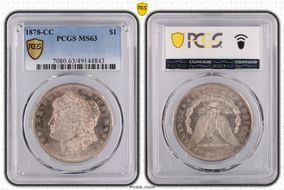 1878-CC $1 MS63