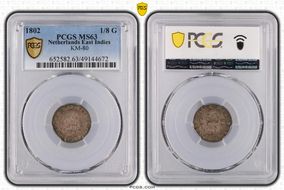 1802 1/8 G KM-80 MS63