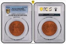 1914 2 1/2C KM-316 MS64RD