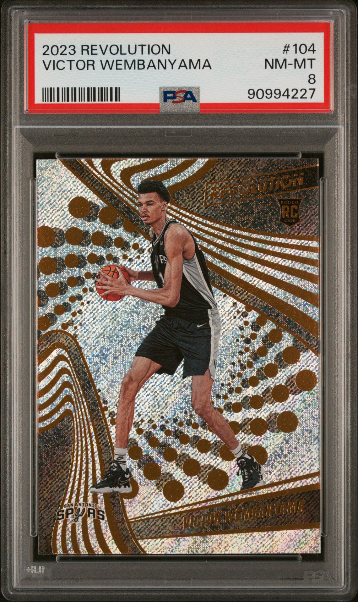 2023 Panini Revolution Victor Wembanyama #104 Nm-Mt 8 front