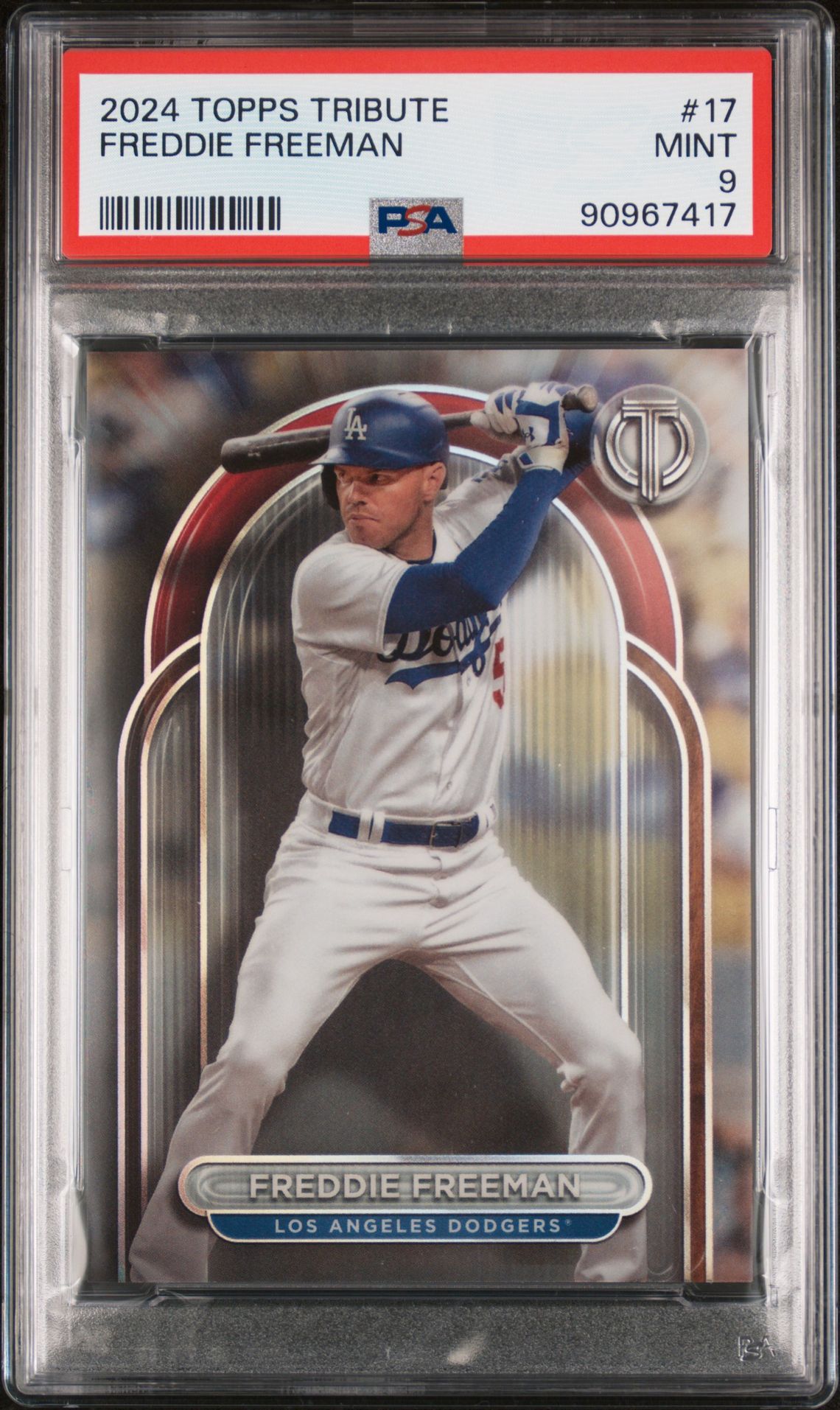 2024 Topps TOPPS TRIBUTE #17 Freddie Freeman front