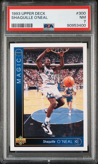 1993 Upper Deck UPPER DECK #300 Shaquille O'Neal front