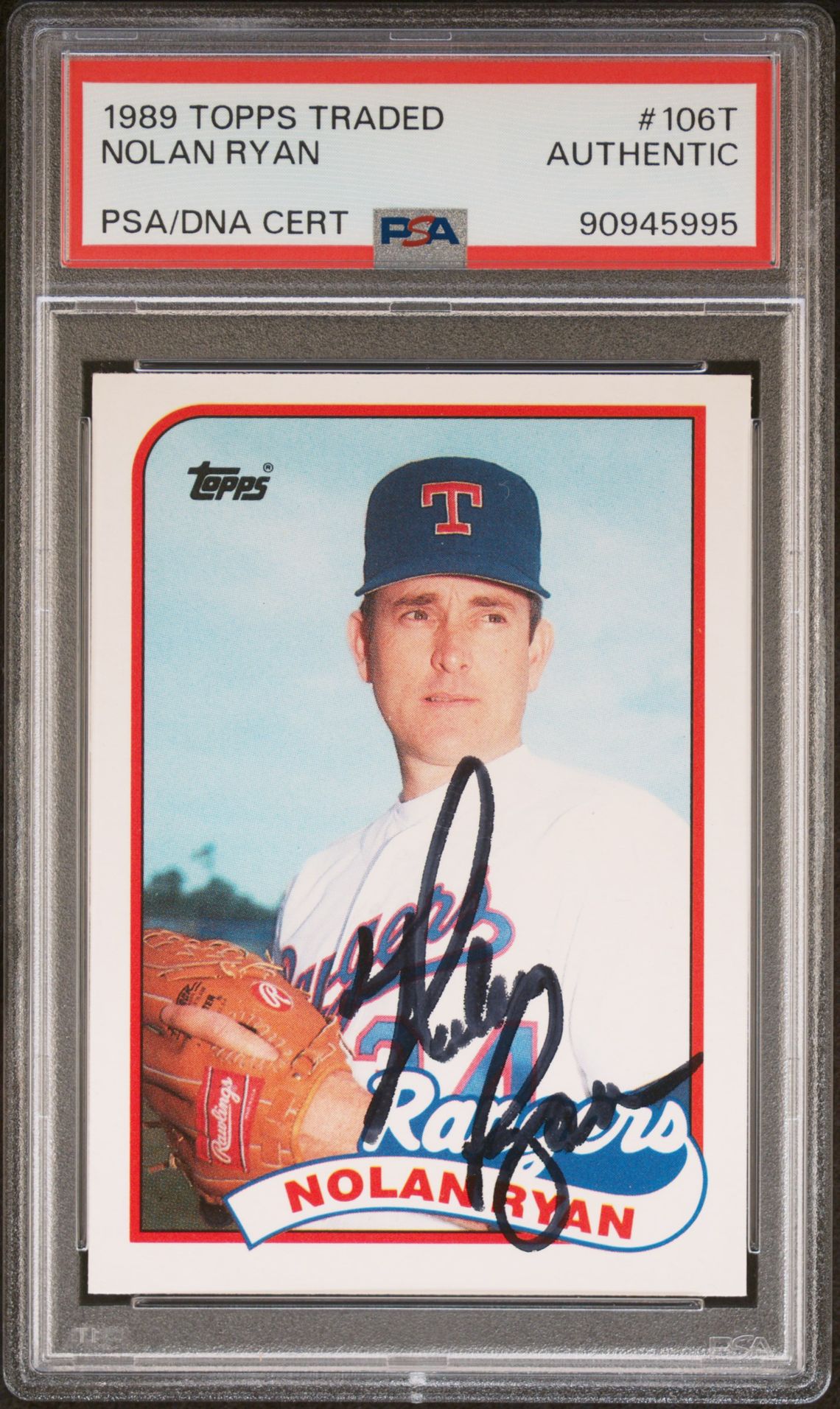 1989 Topps TOPPS TRADED #106T Nolan Ryan front