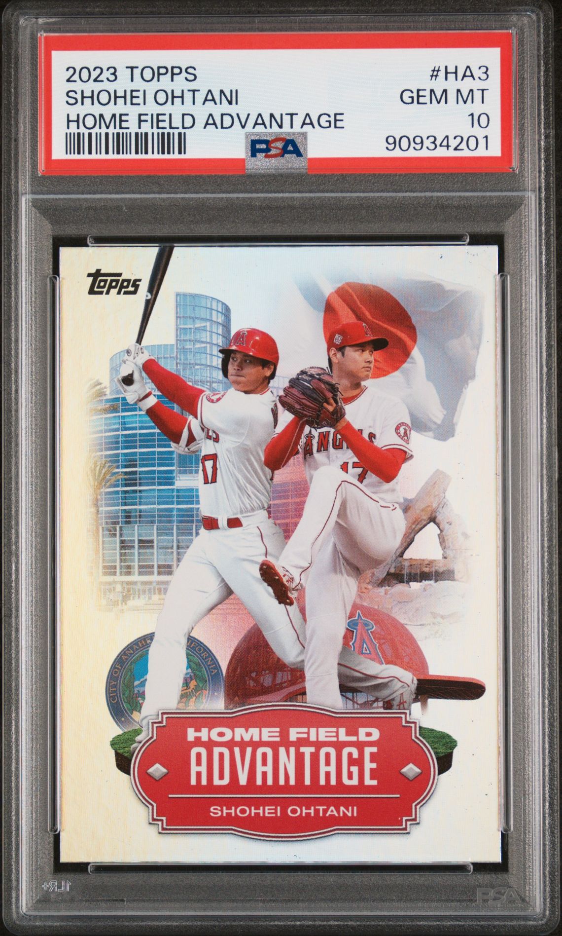 2023 Topps TOPPS HOME FIELD ADVANTAGE #HA3 Shohei Ohtani front