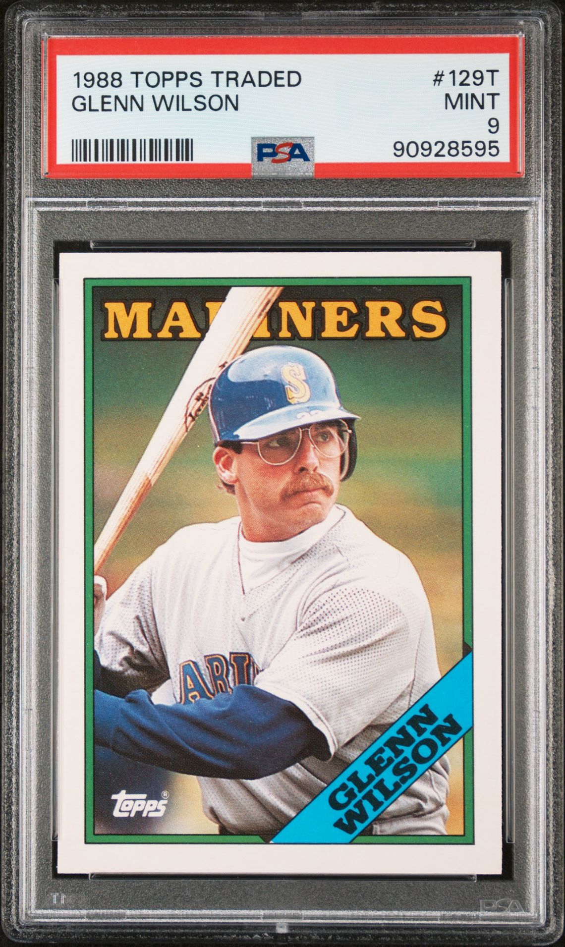 1988 Topps TOPPS TRADED #129T Glenn Wilson front
