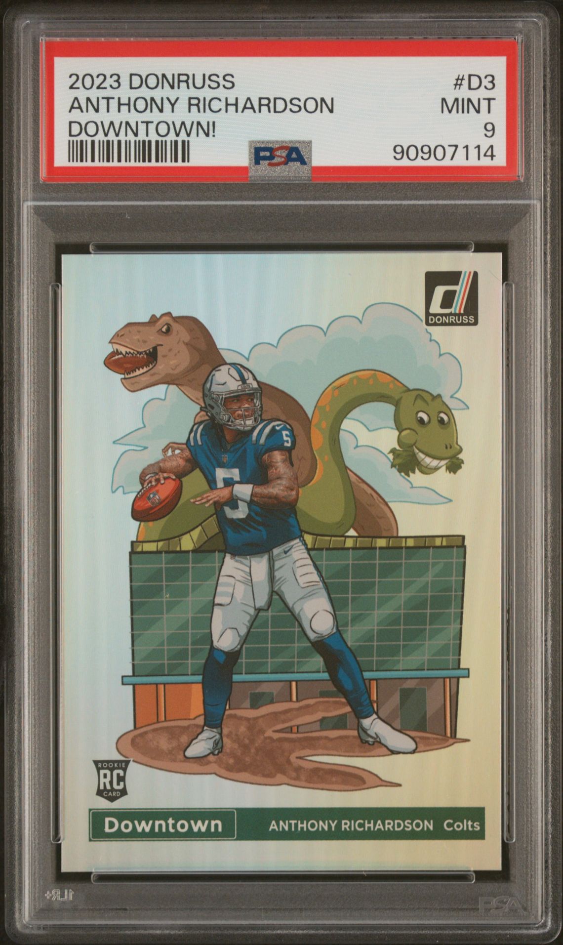 2023 Panini PANINI DONRUSS DOWNTOWN! #D3 Anthony Richardson front