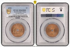1922 1C Lec-86 Poissy MS65RD
