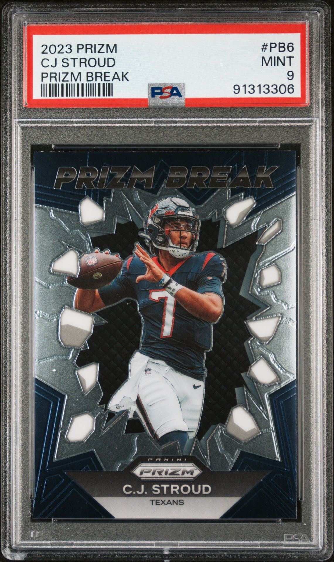2023 Panini PANINI PRIZM PRIZM BREAK #PB6 Cj Stroud front