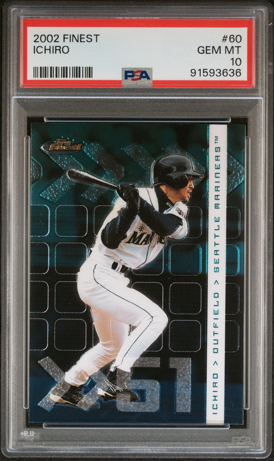 2002 Finest FINEST #60 Ichiro front
