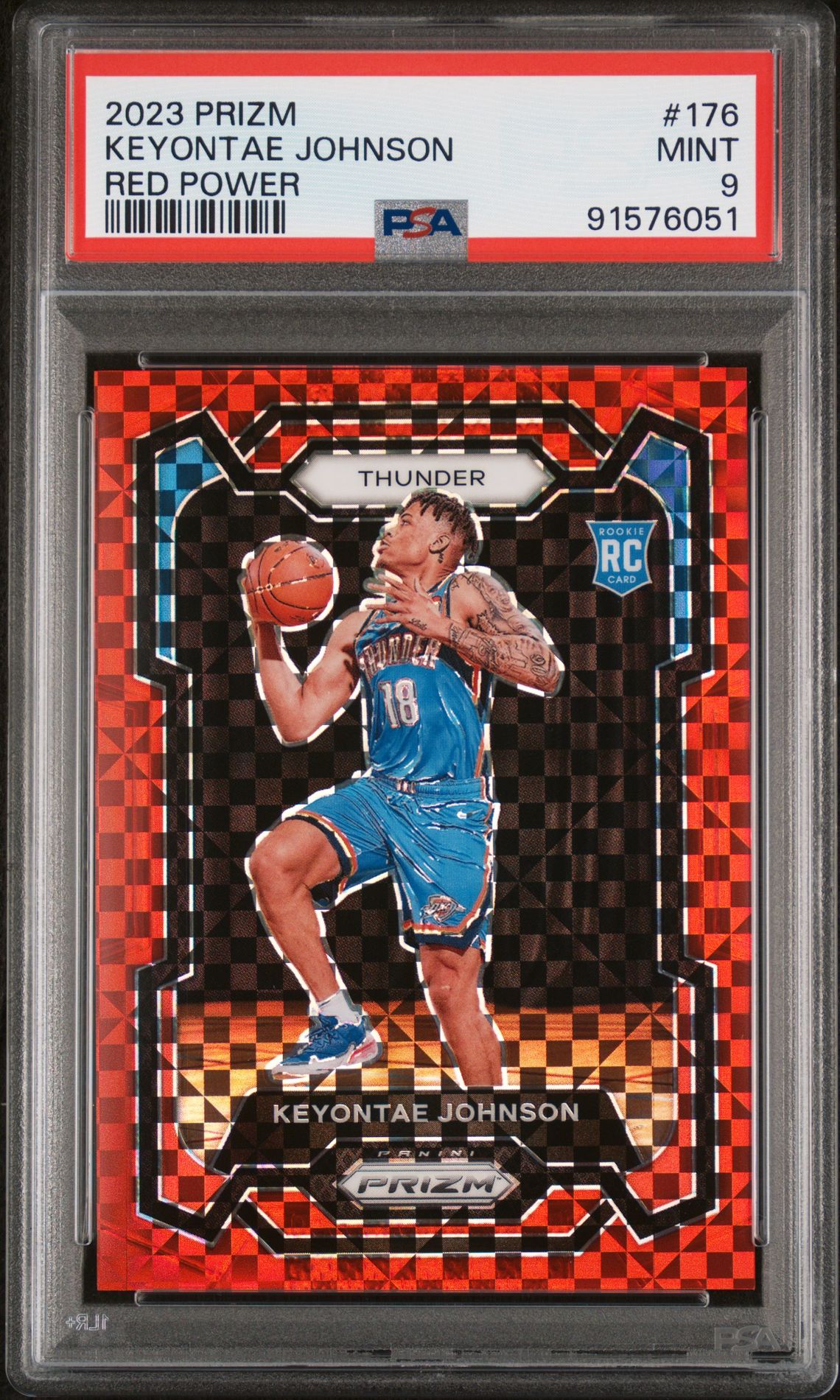 2023 Panini Panini Prizm #176 Keyontae Johnson front