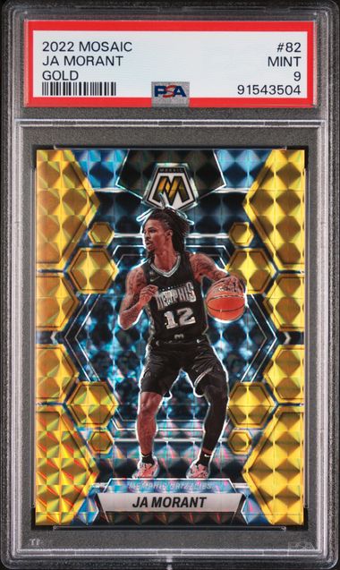 Panini Gold Ja Morant front