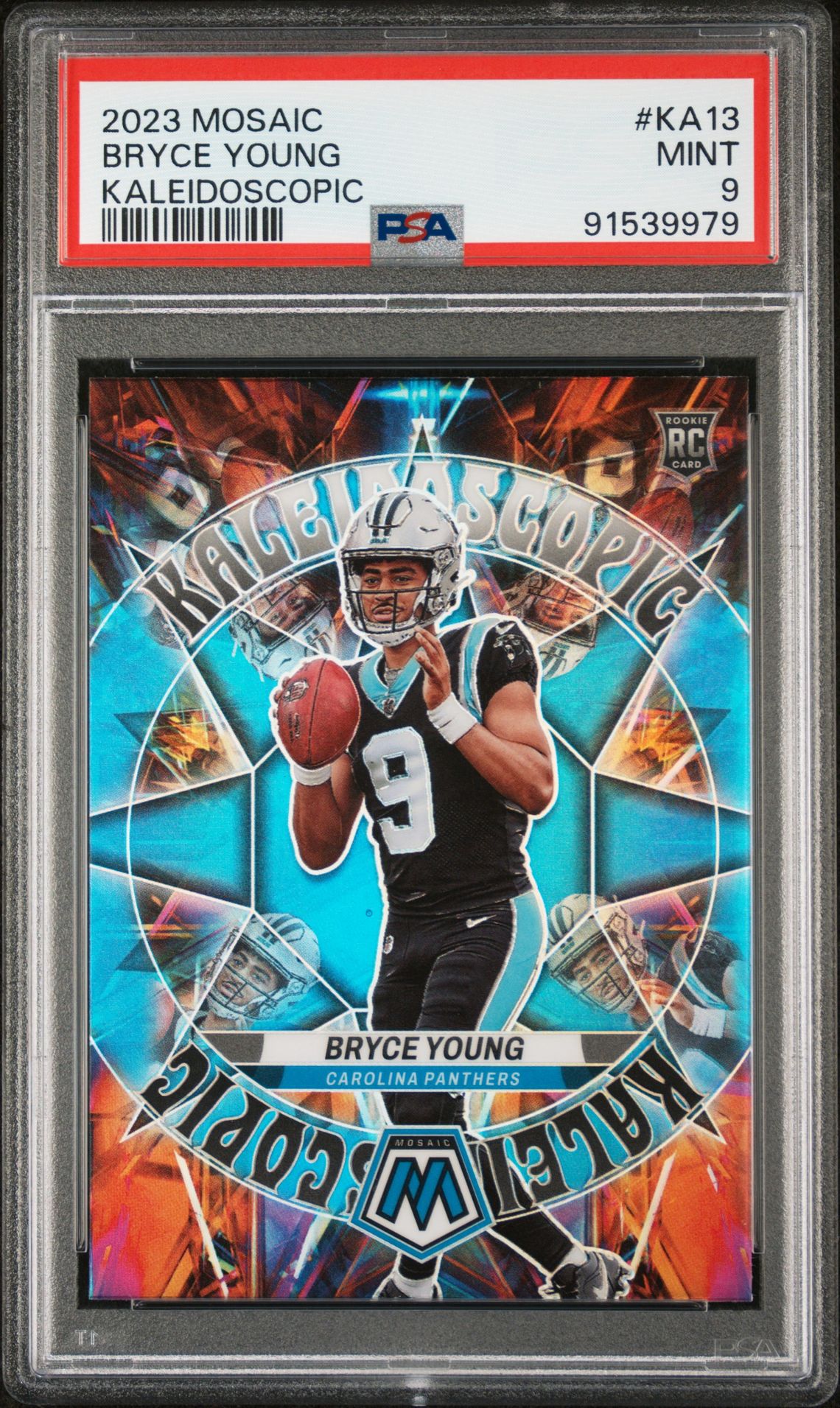 2023 Panini Mosaic Kaleidoscopic Bryce Young #Ka13 Mint 9 front