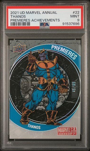 2021 Annual Premieresachievements #22 Thanos front