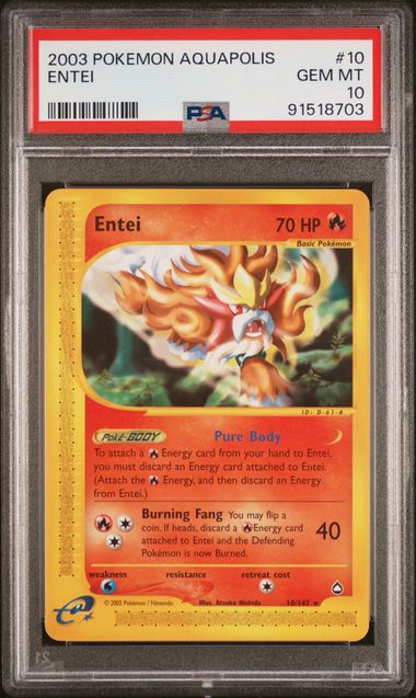 Pokemon Entei front