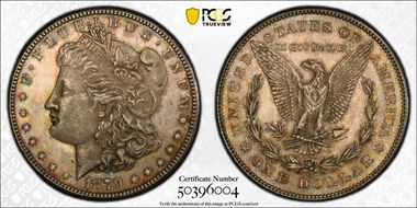 1879-S $1 VAM 6, Reverse of 1878 MS63