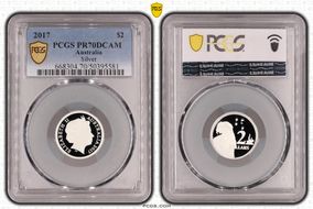 2017 $2 Silver PR70DCAM