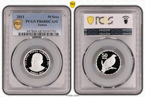 2011 50 Sene President Efi KM-170a  Ag PR68DCAM