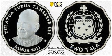 2011 2 Tala President Efi KM-193a  Ag PR68DCAM