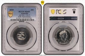 2020 20C AC/DC- T.N.T 45th Anniversary MS69