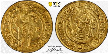 1594-KB Ducat Fr.63 MS61