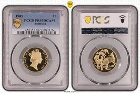 1985 $1 PR69DCAM