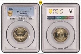 2024 $1 Cowboys - NRL MS67