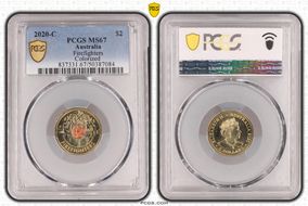 2020-C $2 Firefighters Colorized MS67