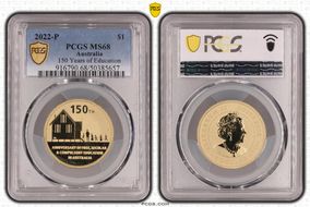 2022-P $1 150 Years of Education MS68