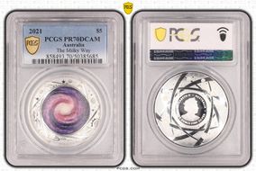 2021 $5 The Milky Way PR70DCAM