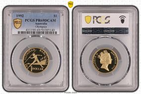 1992 $1 Olympics PR69DCAM