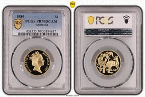 1989 $1 PR70DCAM