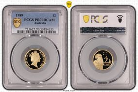 1989 $2 PR70DCAM