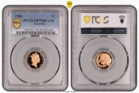 1986 1C PR70DCAM