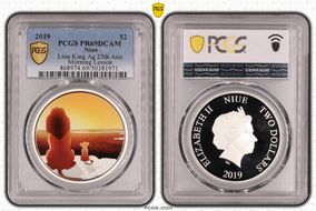2019 $2 Lion King Ag 25th Ann. Morning Lesson PR69DCAM