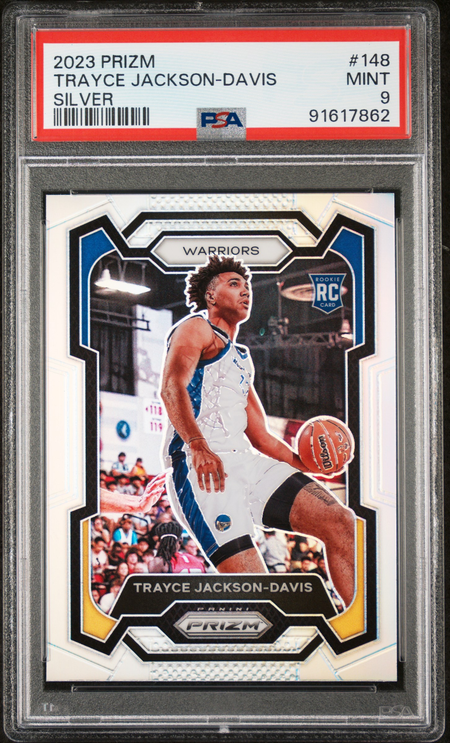 2023 Panini Prizm Trayce Jackson-Davis #148 (Silver Prizm) Mint 9 front