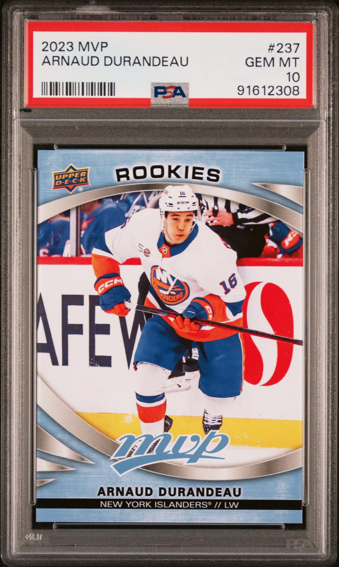 2023 Upper Deck UPPER DECK MVP #237 Arnaud Durandeau front