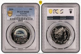 2016 50C Holden Heritage - FJ Colorized MS68