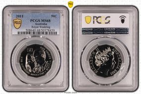 2011 50C Royal Wedding MS68