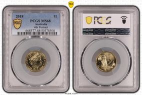 2018 $2 4th Portrait MS68