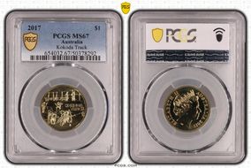 2017 $1 Kokoda Track MS67