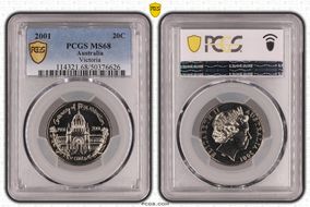 2001 20C Victoria MS68