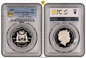 2001 50C Western Australia PR70DCAM