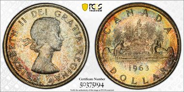 1963 S$1 MS65+