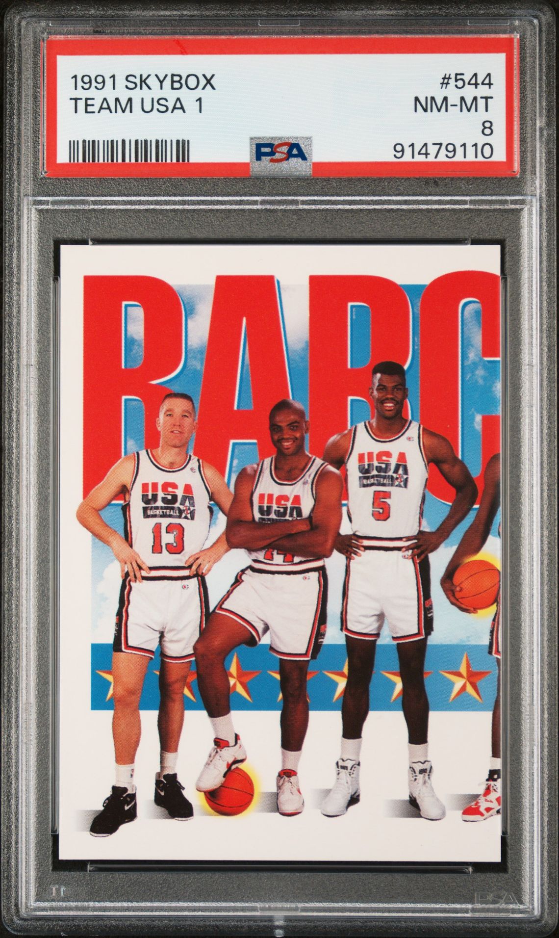 1991 SkyBox SKYBOX #544 Team Usa 1 front
