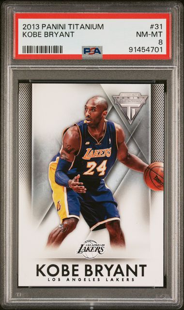 2013 Panini PANINI TITANIUM #31 Kobe Bryant front