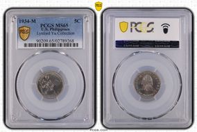 1934-M 5C MS65