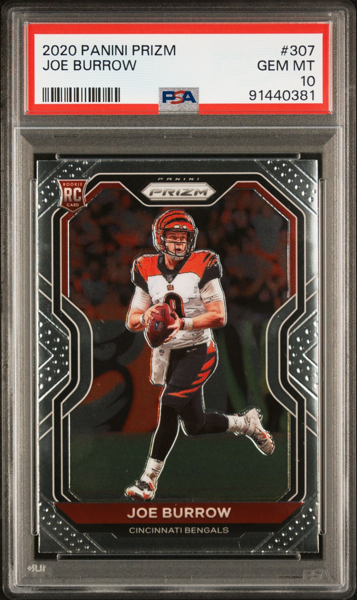2020 Panini PANINI PRIZM #307 Joe Burrow front