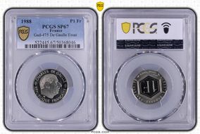 1988 P1 Fr Gad-475 De Gaulle Essai SP67