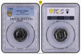 1988 1 Fr Gad-475 De Gaulle MS68