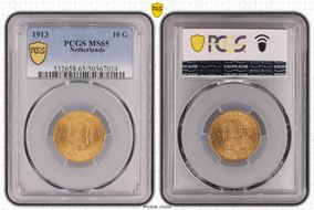 1913 10 G KM-149  Au MS65